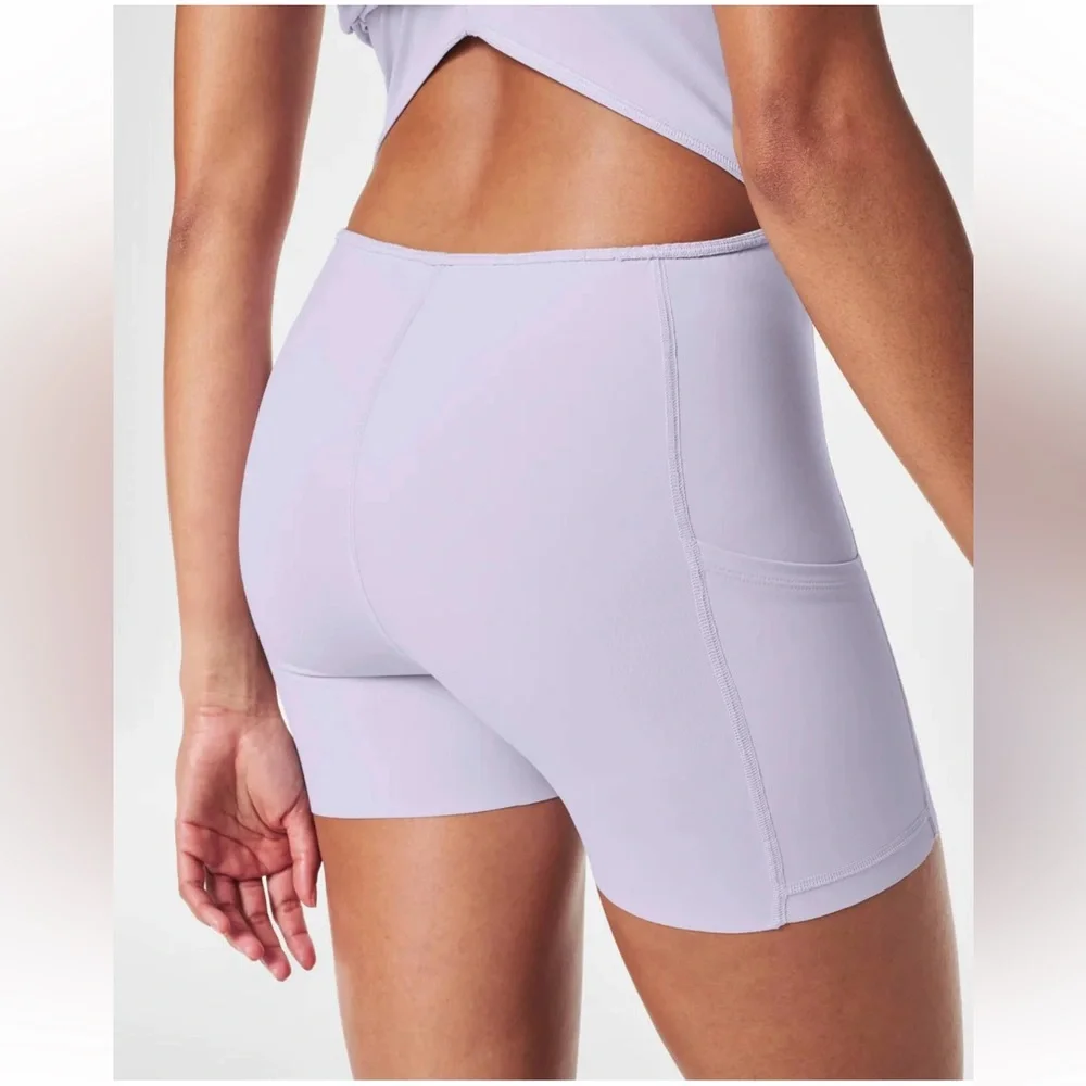 SPANX Get Moving Zip Front Dress - Violet Air - Picture 5 of 9
